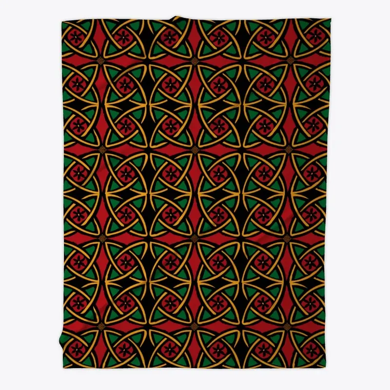 Colors of Christmas Blanket