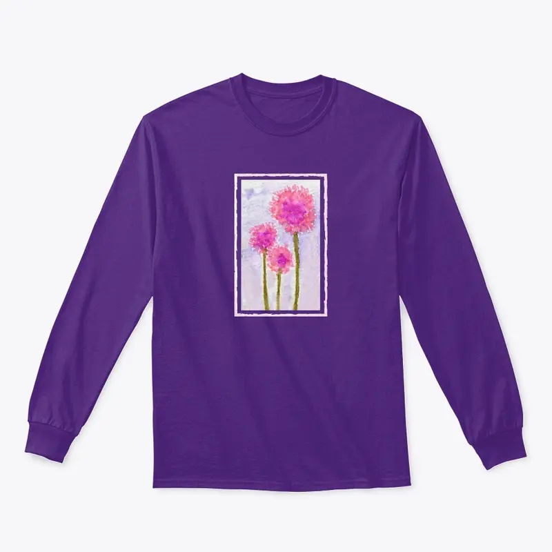 Pink Cornflower Tee