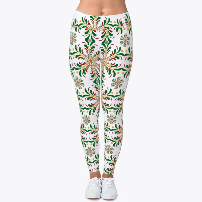 Christmas Snowflake Leggings